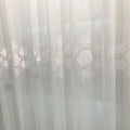 Ready Stock All Our Website Factory Supply Simulated Embroidered Voile Curtain for the Living Room