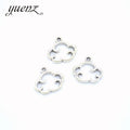 YuenZ Antique Silver Plated Clouds Charms Handmade Pendant DIY for Bracelet Necklace Jewelry Accessories 15*13mm L107