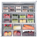 OWNSWING 3Pack Set Refrigerator Food Container BPA-Free Airtight Storage Container With Timing Design Stackable Storage Bin