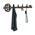 Wholesale Price Wall Hanger Cast Iron Rustic Key Hanger Vintage Style Key Shaped Wall Hanger for Hanging Clothes Keys Bags Hats