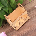 Laser Cutting Process Wood Embossed Packaging Box Wedding Supplies Packing Box