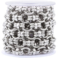 Wholesale Jewelry Supplies Accessories Hot Sale Stainless Steel O Shape Chain for Jewelry Making Necklace Roll