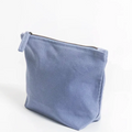 Durable Custom Cotton Makeup Pouch Zippered Cosmetic Bag Large Fashionable  Canvas Makeup Case for Men Women Practical