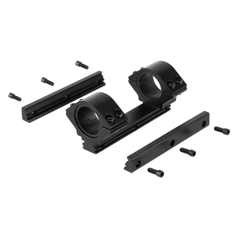 Focuhunter Hunting Accessories Universal 1''25.4/30mm Low Profile Scope Ring Mount  Fit 11mm & 20mm Base Tactical Scope Mount