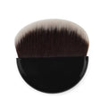 Best Selling Mini Half Round Fan Brush Small Synthetic Hair Blush Brush for Face