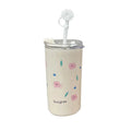 Madou Student INS Style Portable Coffee Bottle Outdoor Double Wall Stainless Steel Vacuum Thermos Cup