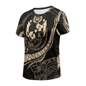 Eco-Friendly Super Soft Hawaiian Samoan Floral Print T-shirts for Women Tee Shirts Custom 3D Print Short Sleeve Female T Shirts