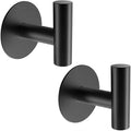 Bath Towel Hook New Product Brushed Brass Black Bathroom Adhesive Wall Heavy Duty Robe Towel Hooks