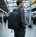 Unisex Waterproof 15.6 Inch Anti-Theft Laptop Backpack for Men Daily Commute Business Travel Trekking Rucksack