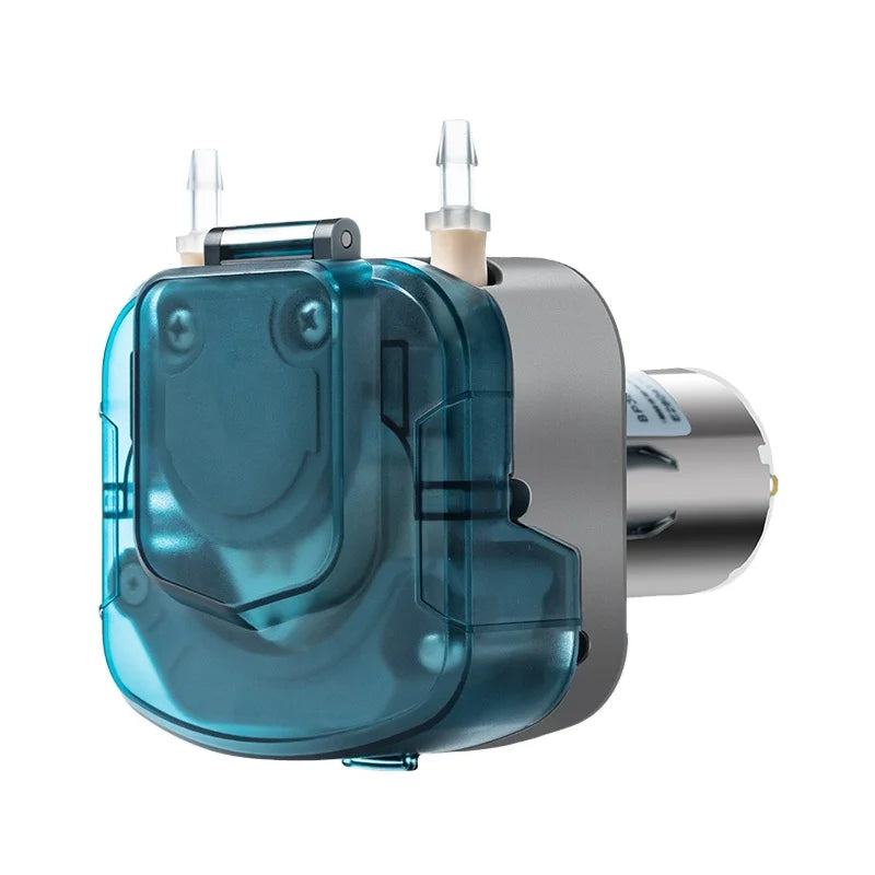Leirong OEM 12V 24V DC 3 Rollers New Style High Flow Liqui Small Low Noise Filling Machine Lab Small Peristaltic Pump