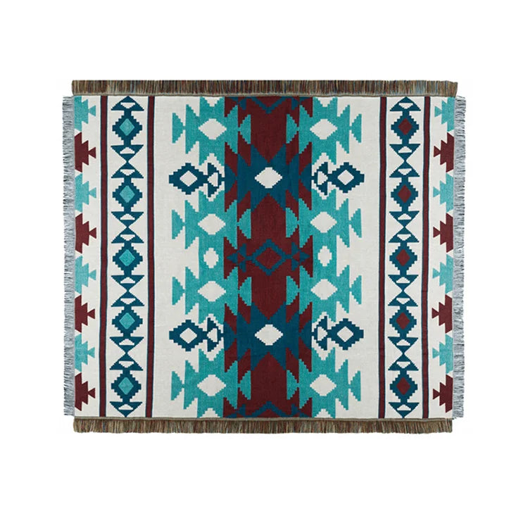 Wholesale Manufacturer Quick Customization Custom Blanket Woven Tapestry Blanket