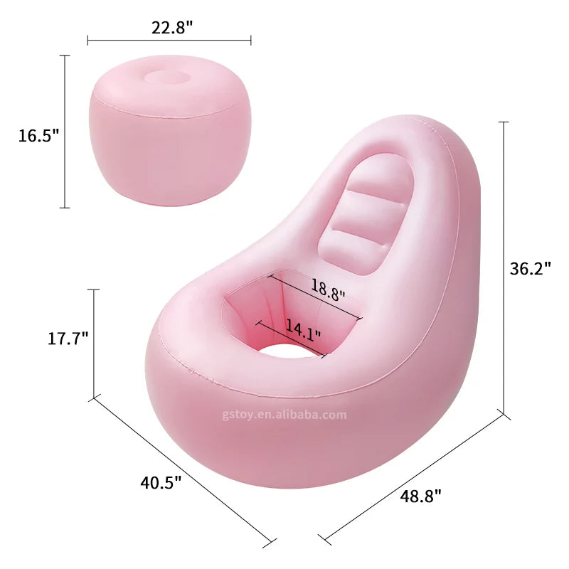 Bbl Surgery Recovery Inflatable Sofa Chair Lounger
