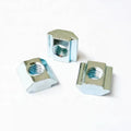 20 Series Galvanized & Nickel Plated Carbon Steel M4 M5 M6 T-Slot Nut Sliding Block Nuts M Metal