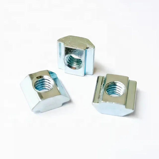 20 Series Galvanized & Nickel Plated Carbon Steel M4 M5 M6 T-Slot Nut Sliding Block Nuts M Metal