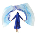 Belly Dance Worship Flags Veils Church Praise Dance Gradient Color Banners Art Performance Dance for Women