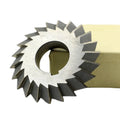 HSS Cutter Tool Double Angle Milling Cutter Diameter60-100 30-90degree