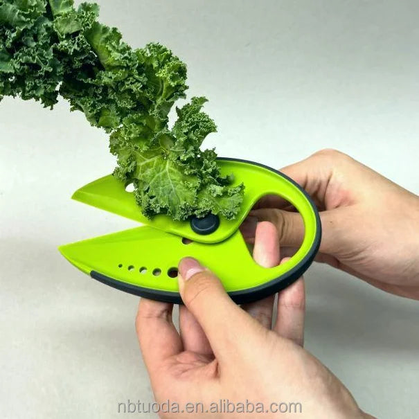 9 Holes Vegetable Leaf Stripper Nylon Cilantro Leaf Remover Stripping Tool