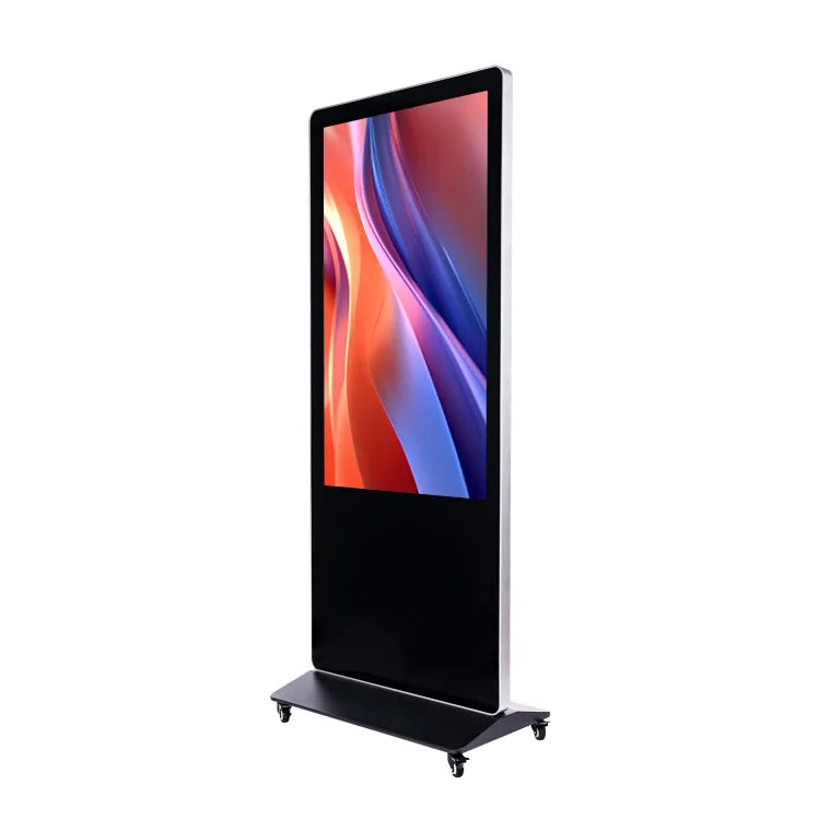 55inch Touch Display Floor Standing Kiosk Kiosk Touch Screen on Wheels 32 Inch Stand Alone Kiosk