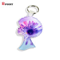 Sublimation Acrylic Material Blank Keychain Single-sided Printing Plexiglass Pendant Personalized Customization