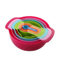 Nesting Mixing Bowls Set of 10Colorful Mixing Bowls Setrainbow 10pcs Mixing Bowl Set