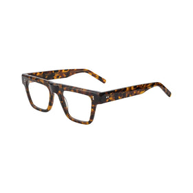 Vintage Retro Thick Frame Glasses Acetate Eyeglasses for Men Women
