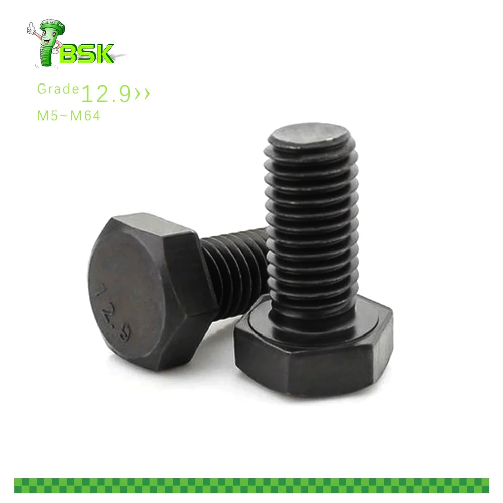Steel Hex Headgrade 12.9 Hex Head Bolt