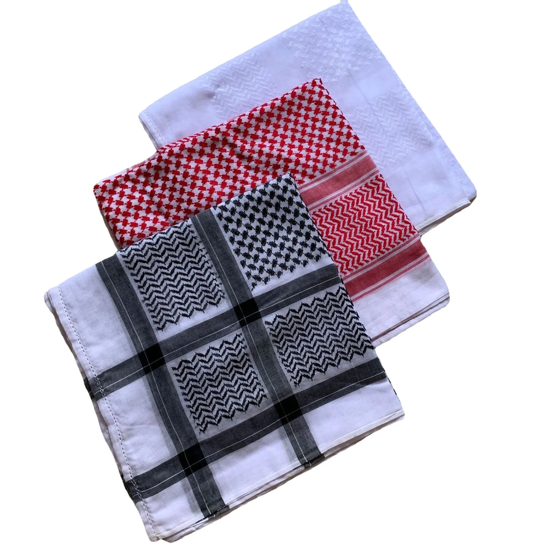 Muslim Arabia Bandanas square 100% Polyester Saudi Arabia Dubai Bandana for Men