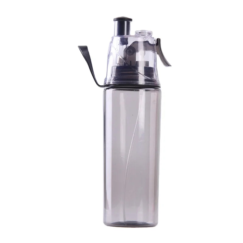 FX Factory Summer Hot Sale 600ml Spray Water Bottle Outdoor Drinking with Straw Sports GYM Use Portable Direct Drinking Bottle