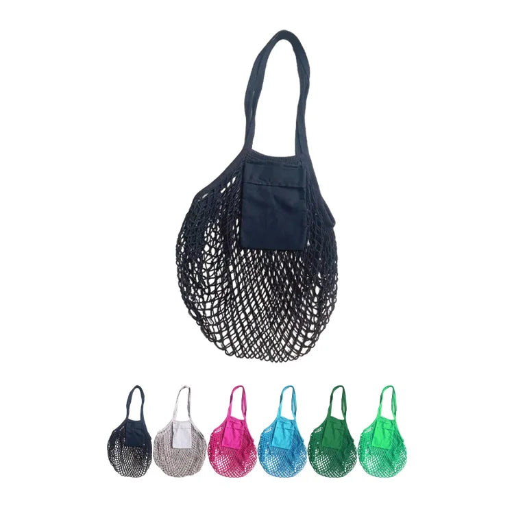 2025 New Arrival Mesh Shopping Bag Grocery Vegetable Fruit Portable Reusable Tote Bag for Business