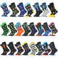 Whale Wholesale Custom Funny Crazied Colorful Cool Mens Fashion Dress Cotton Fancyed Socks Sox Crew Socks for Men