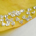 Heart Cut Lab Grown Diamond 3*3mm-5.5*5.5mm Starsgem Wholesale Real Diamonds Small Size Top Grade HPHT CVD