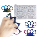 No Touch Keychain Tool Resin Mold Tiger Paw Silicone Mold