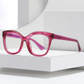 Candy Color Optical Frame Blue Light Blocking Chunky Glasses Frame for Women Custom Prescription Eyeglasses