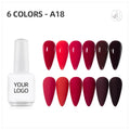 JTING Wholesale New Fashion Nails Supplies Salon Organic Cheap Colour Gels Nail Polish Set OEM Free Custom and Sample