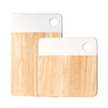 Acacia Wood and Marble Cutting Board Butcher Block Chopping Board Kitchen Restaurants Charcuterie Cheese Carving Serving