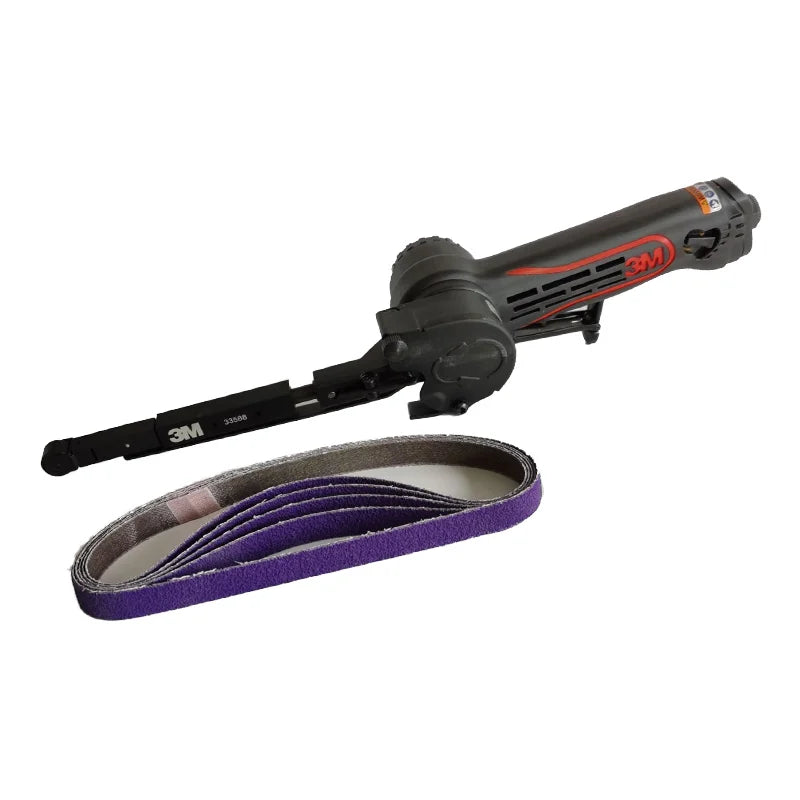 10 Pieces   3M33445 Sanding Belt 60 Grit 1/2Inch *18inch Purple Pneumatic Sanding Belt Machine Sandpaper Sanding Rust Removal