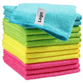Microfiber Cleaning Towel Fast Drying Durable Absorbent 80% Polyester 20% Polyamide Household Multifunctional Plain Style