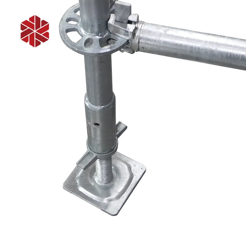 Steel Ring Lock Scaffolding System Galvanized Parts Fittings Prices Rosette Ledger Ring-lock Scaffolding System for Construction