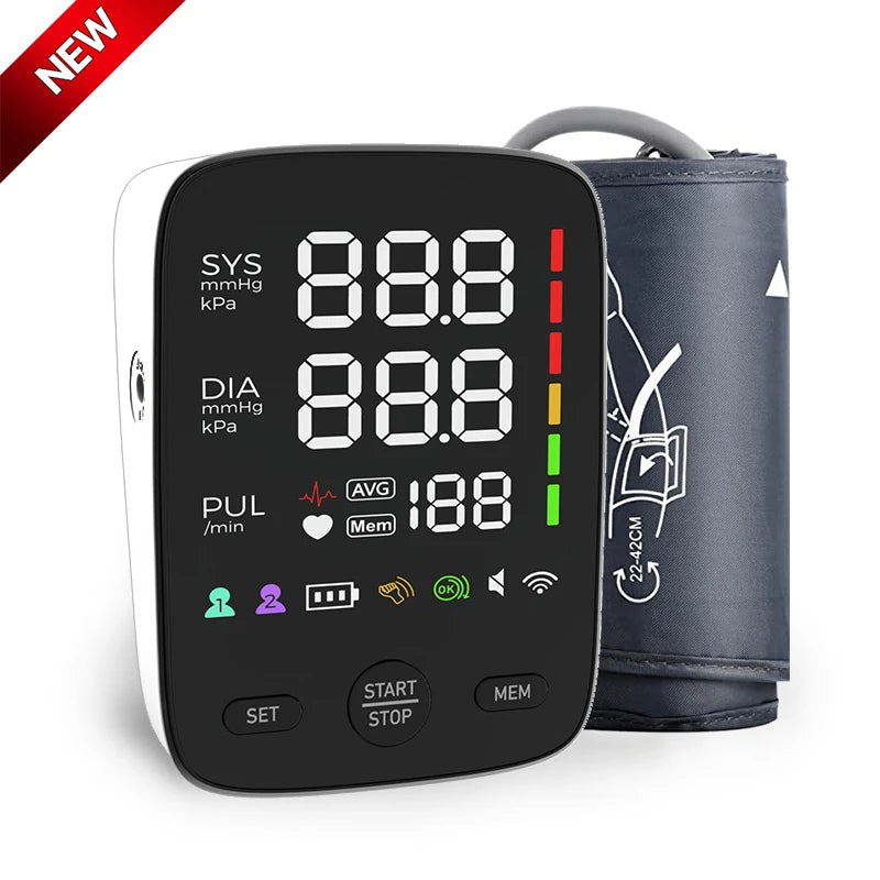 50% OFF Ready to Ship Digital Remote Blood Pressure Machine Wholesale Device Upper Arm BP Monitor Electronic Manometer
