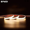 Led Strip Cob  Silicone Cover Led Strip Light Led Cct Cob Strip Light  Waterproof 3000k