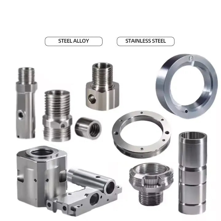 Oem Cnc Milling Turning Parts and Precis Lathe Turned Machining Hydraulic Aluminum Parts Mass Production Turning Machining