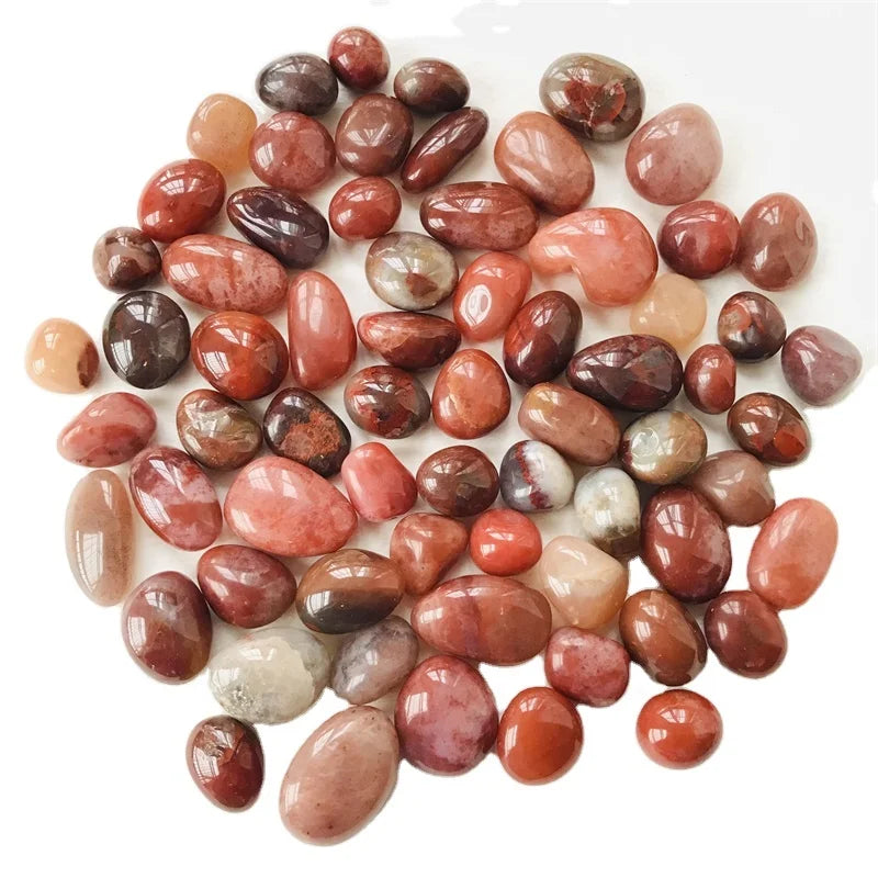 Decoration Gemstone Healing Crystal Wholesale Best High Quality Natural Healing Carnelian Gravel Crystal Tumbled Stone