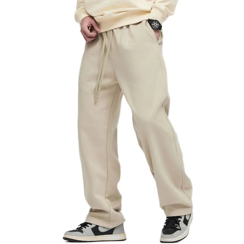 2025 Unisex Sweatpants 100% Cotton Soft Comfortable Casual Mid Anti-Pilling Bleached Printed Demand Hot Sale OEM Service