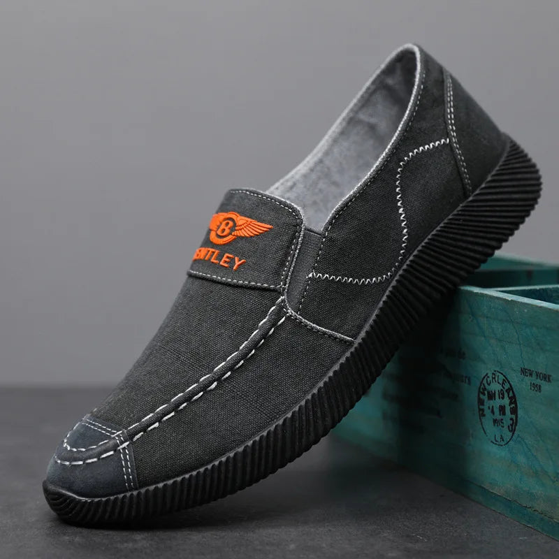 Men Shoes Loafers Casual Shoes Men Flats Slip on for Men Loafers Canvale Driving Shoes Big Size 39-44