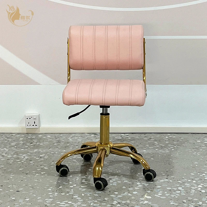 Big Work Stool with Backrest Swivel Adjustable Chair for Nurses Doctors Dentists and Beauty Professionals
