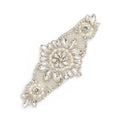 2025 New Design for Wholesale Metal Accessories Opal Crystal Rhinestone Applique to Decorate Bridal Dress