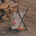 Multi-functional Outdoor Household Garbage Rack Foldable Garbage Hanger Rack Portable Garbage Bag  Rack