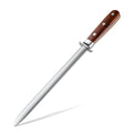 Grandsharp 9 Inch Diamond Powder Round Shank Sharpening Rod Kitchen Chef Knives Accessories 500# Sharpening Stick Sharpener