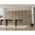 Headleader Staff Assembled Metal Locker with Fingerprint Lock Iron Locker Assembly Steel Locker for School Library Gym