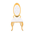 China Customizable PU Leather Color & Logo Wedding Chairs with Stainless Steel Frame for Event Banquet Hotel Use-Modern Design